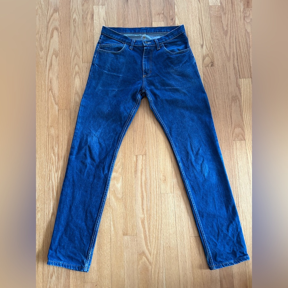 Dearborn Denim 100% Cotton Tailored Fit Dark Wash Jeans 32x34